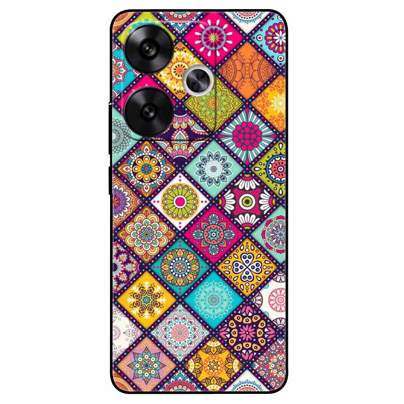 Чехлы для Xiaomi Poco F6 Мягкие силиконовые Защитные Модные ТПУ Задние крышки для телефона Для Xiaomi Poco F6 Pro/Redmi Turbo 3 ТПУ Чехлы