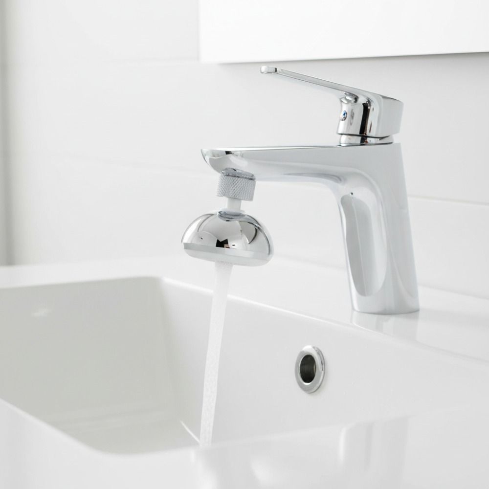 Adjustable Universal External-thread Faucet Splash-proof Tap Bubble Nozzle Bathroom