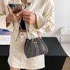 Ladies   Bucket Shape Crossbody Bags Evening Party Clutches Storage Totes Shining Shoulder Bags Chain Handbags