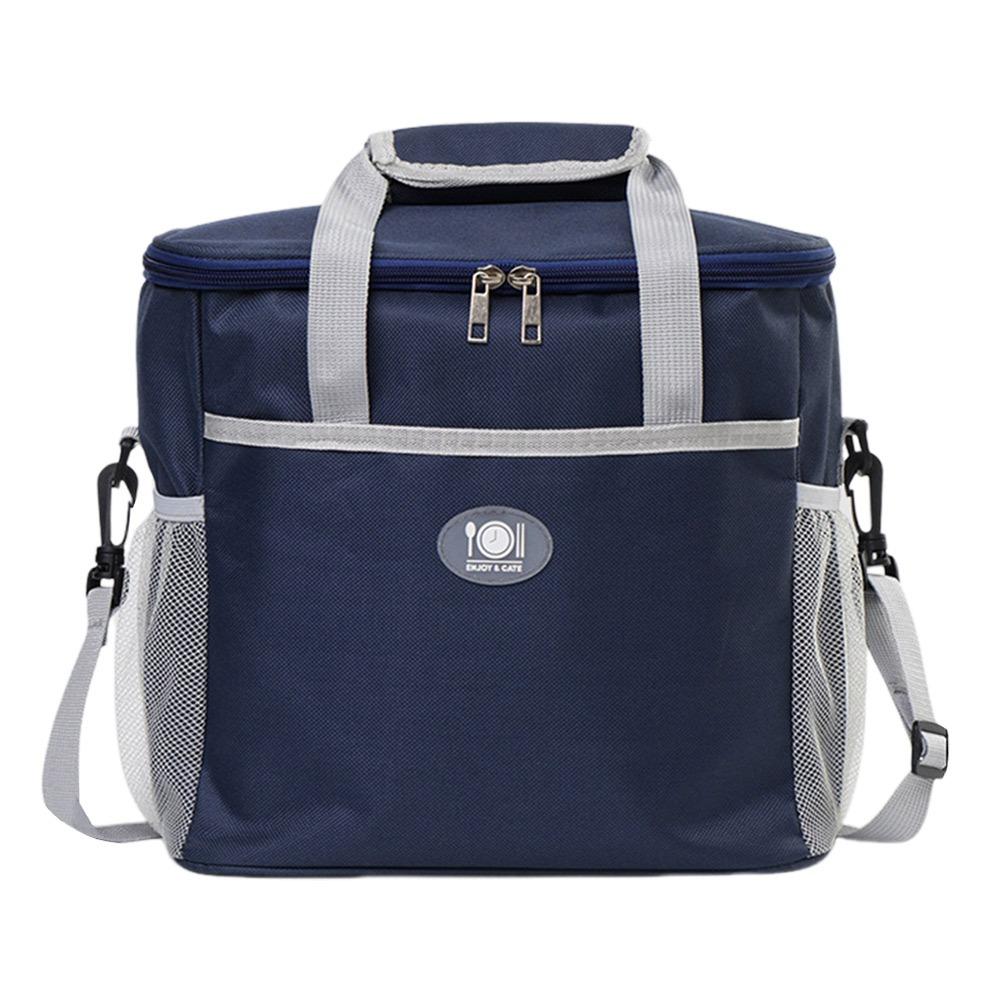 Thermal Large Capacity Lunch Bag Multi-compartment Waterproof Picnic Box Travel Use