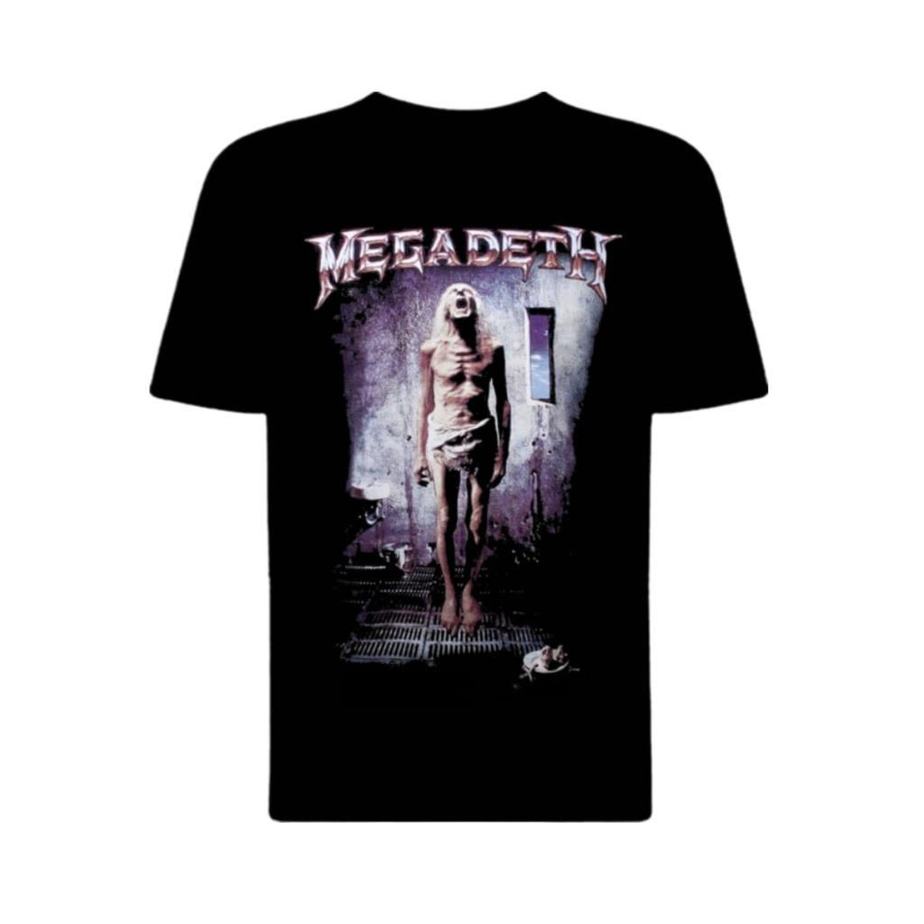 Megadeth Countdown To Extinction Pattern Printing TShirt Unisex Unisex Tshirt Summer Fashion Casual Street Hiphop Classic Tshirt