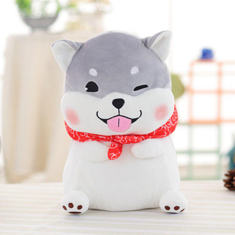 1 шт. 40 см милая толстая собака сиба-ину плюшевая игрушка мягкая игрушка собака кукла для детей дети хороший день святого валентина