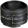 Nikon Single Focus Lens Ai AF Nikkor 50mm Full Size Compatible F1.8D