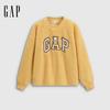 GAP Women's Faux Lamb Wool Logo Towel Embroidery Loose Sweatshirt