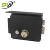 12V Electronic Rim Lock Outdoor Waterproof Door Lock with Mechanical Key and Button for Access Control System