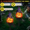 1 шт. Хэллоуин Тыква Садовые Солнечные Фонари Колышки для Наружных Хэллоуин Украшений Садовый Дисплей Декор для Веранды