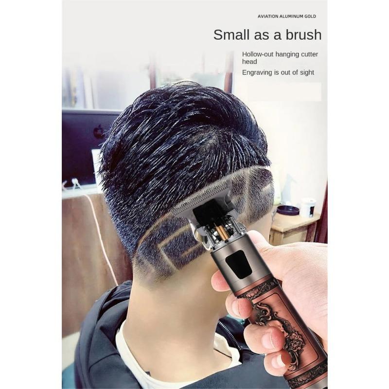 Машинка для стрижки волос, трехскоростная регулировка, гладкая головка, электрическая масляная головка, электрическая машинка для стрижки волос, парикмахерская
