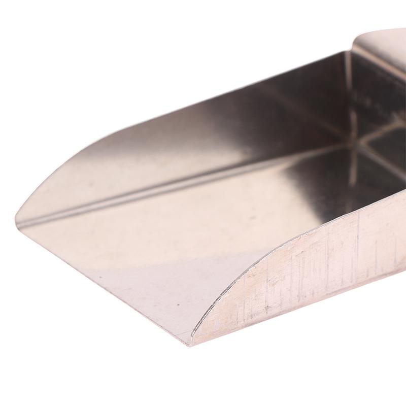 Ювелирная лопатка Ювелирный совок для жемчуга Драгоценные камни Алмазные бусины Совок Стальная лопатка для отолитов Инструменты с пластинчатой ручкой Ювелирные инструменты