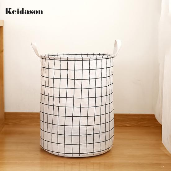 Складная водонепроницаемая корзина для одежды Puntos большой вместимости с квадратной ручкой для хранения белья