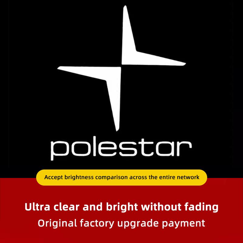 For Volvo 2Pcs Car Door Courtesy Light HD Welcome Lamp For Volvo XC90 V90 V60 XC60 V40 S80 S60 S90 C40 XC40 V70 XC70 C30 C70 EX9