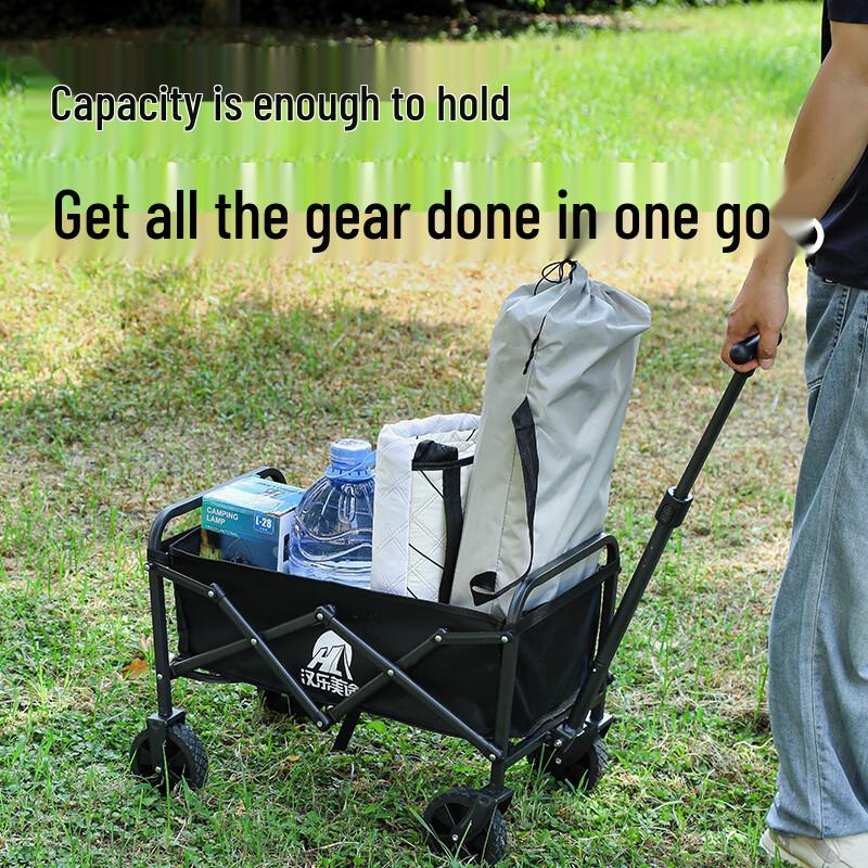 Hanlemeitu Outdoor Foldable Utility Cart