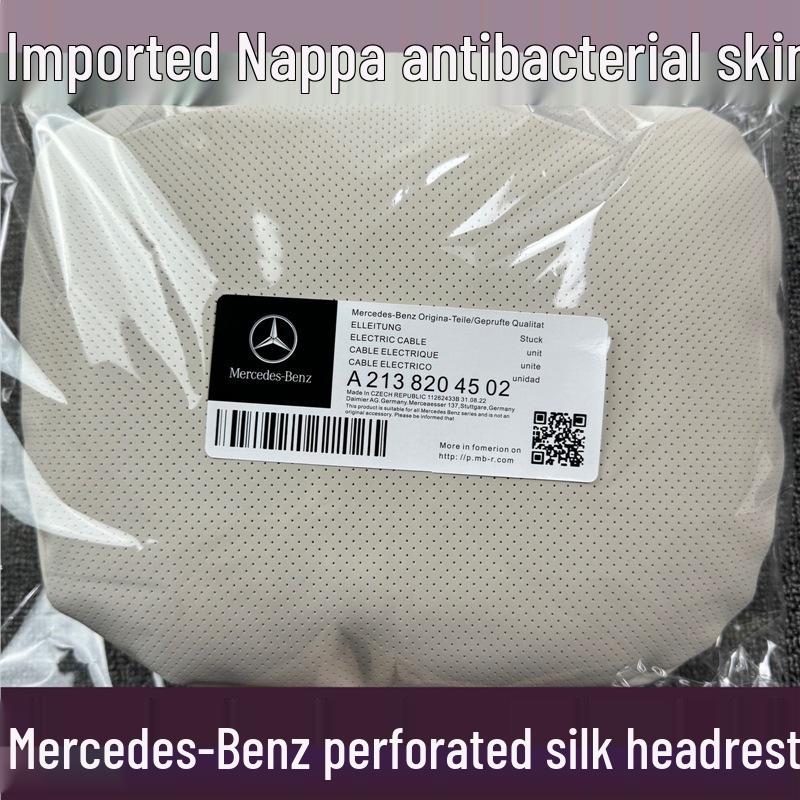Compatible with Car Headrests and Backrests: Maybach, Mercedes-Benz S-Class, Tesla - Includes Lumbar and Neck Supports.