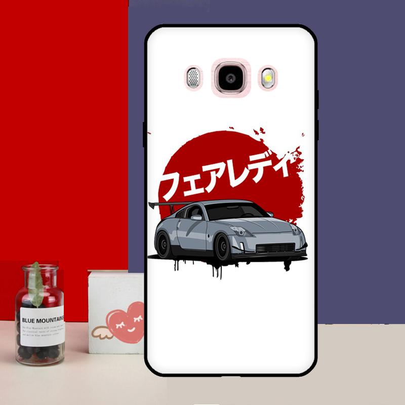 Sports Car JDM Drift 350Z 370Z Case For Samsung Galaxy J3 J5 J7 2017 J1 A3 A5 2016 J4 J6 Plus A6 A8 A7 A9 J8 2018 Cover