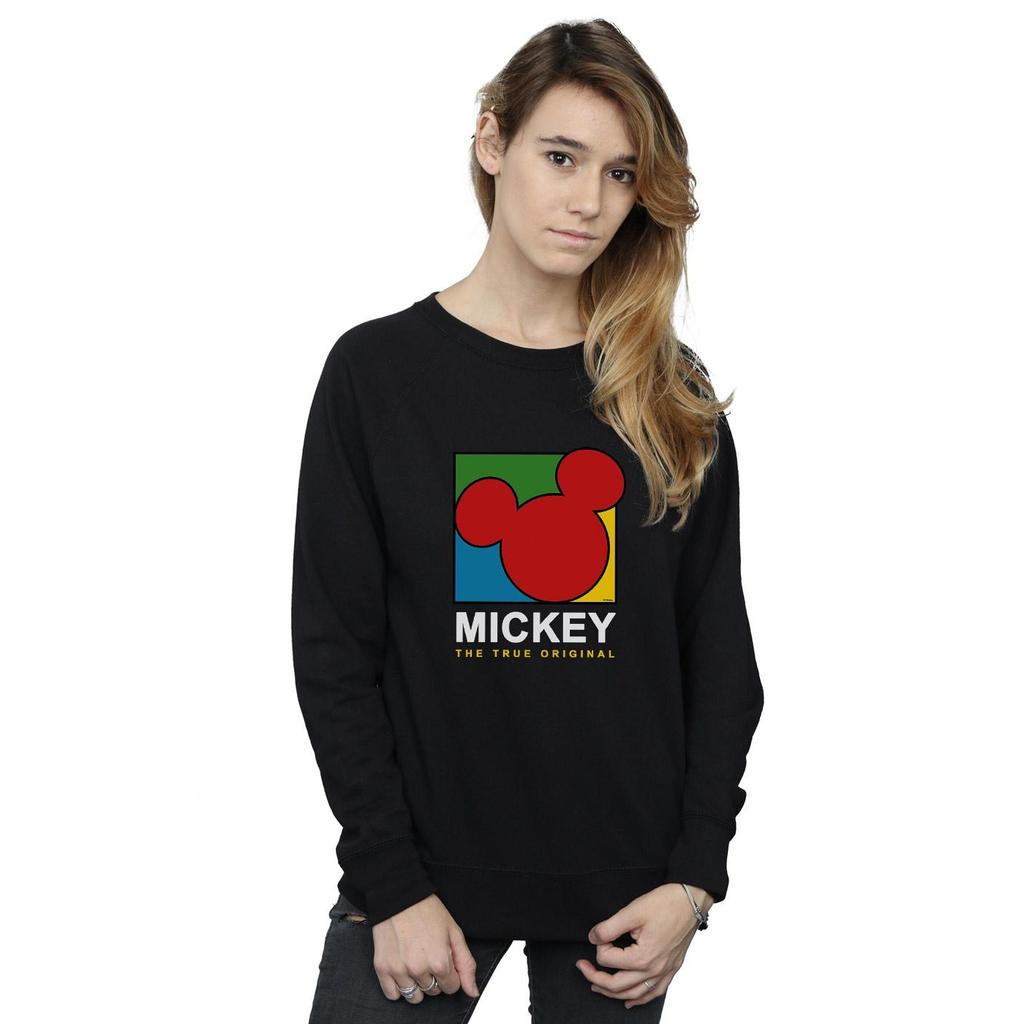 Disney Womens/Ladies Mickey Mouse True 90s Sweatshirt