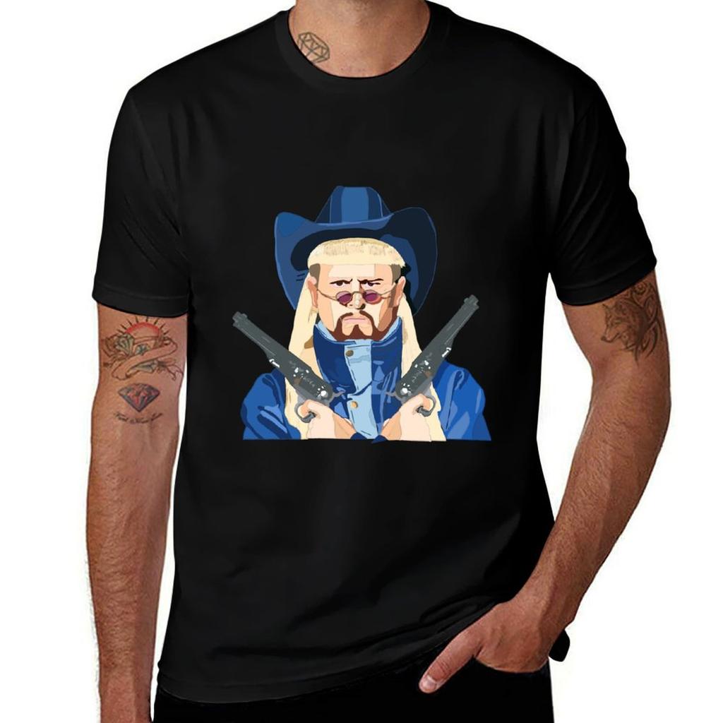 Oliver Tree - Cowboy Tears T-Shirt Athletic Quick Dry T-Shirt for Men