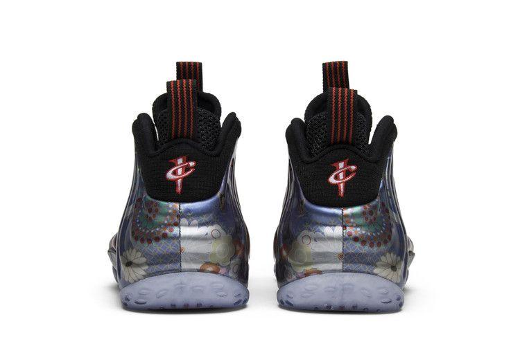 Мужские кроссовки Nike Air Foamposite One Год Луны (2018) Черный/Хабанеро Красно-Черный