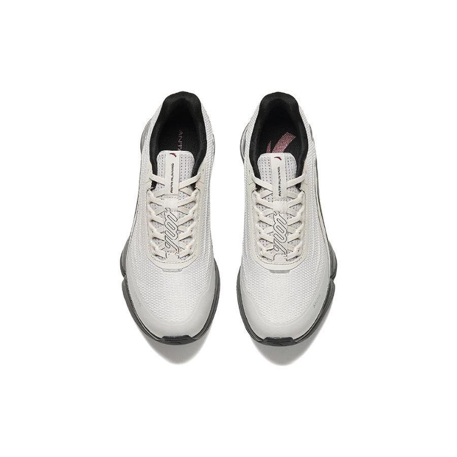 Anta Mach 3 Running Shoes Men White Black Blue 112415501-1