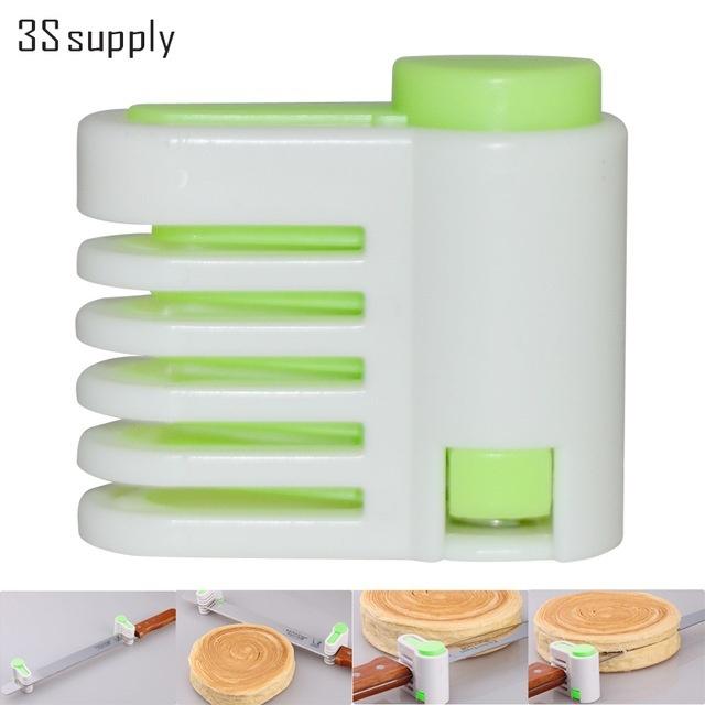 Пластиковый фиксатор ножа для нарезки коржей, размер 4.2 * 5.2 см, 2 шт