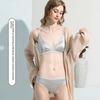 Бесшовный бюстгальтер Tangge Silk: Весна/лето, без косточек, атласный шелк Mulberry, тонкий, французский стиль, съемный