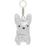 Dog Hair Collector Charm Keychain Transparent Pet Fur Keepsake Capsule Rabbit Memorial Pet Hair Collection Bottle Charm with Keyring Gift for