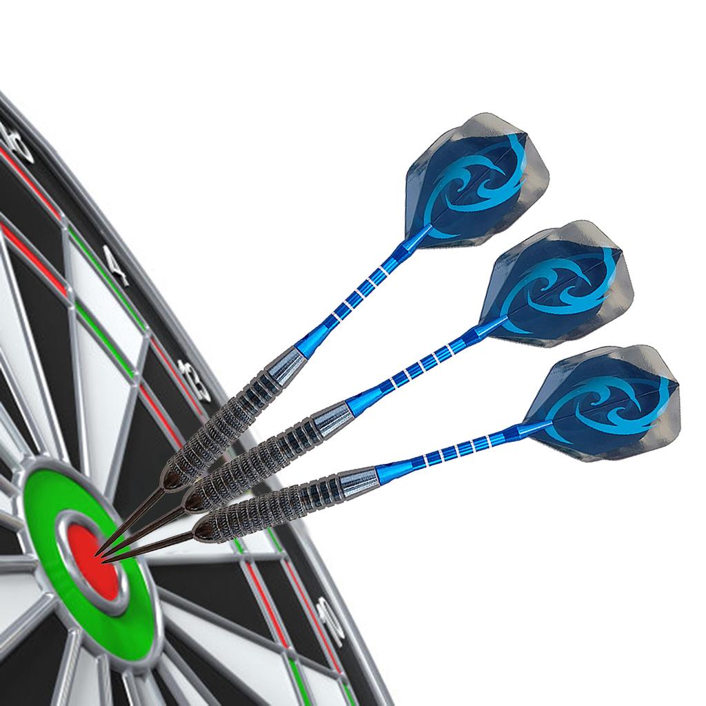 12 Pieces 22g Hard Steel Tip Iron Barrels Aluminum Shaft PET Flight Hard Darts Safe Hard Darts Profession Safe Darts Set