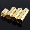 4 шт./лот, позолоченная стальная гитарная направляющая, электронная гитара, слайдер с гладкими краями 28 мм, 51 мм, 60 мм, 70 мм