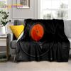 3D Vinyl Record Music DJ Screen Tape Soft Blankets,Keep Warm Throw Blanket Comfortable Blanket for Picnic Beds Sofa Home Bedroom