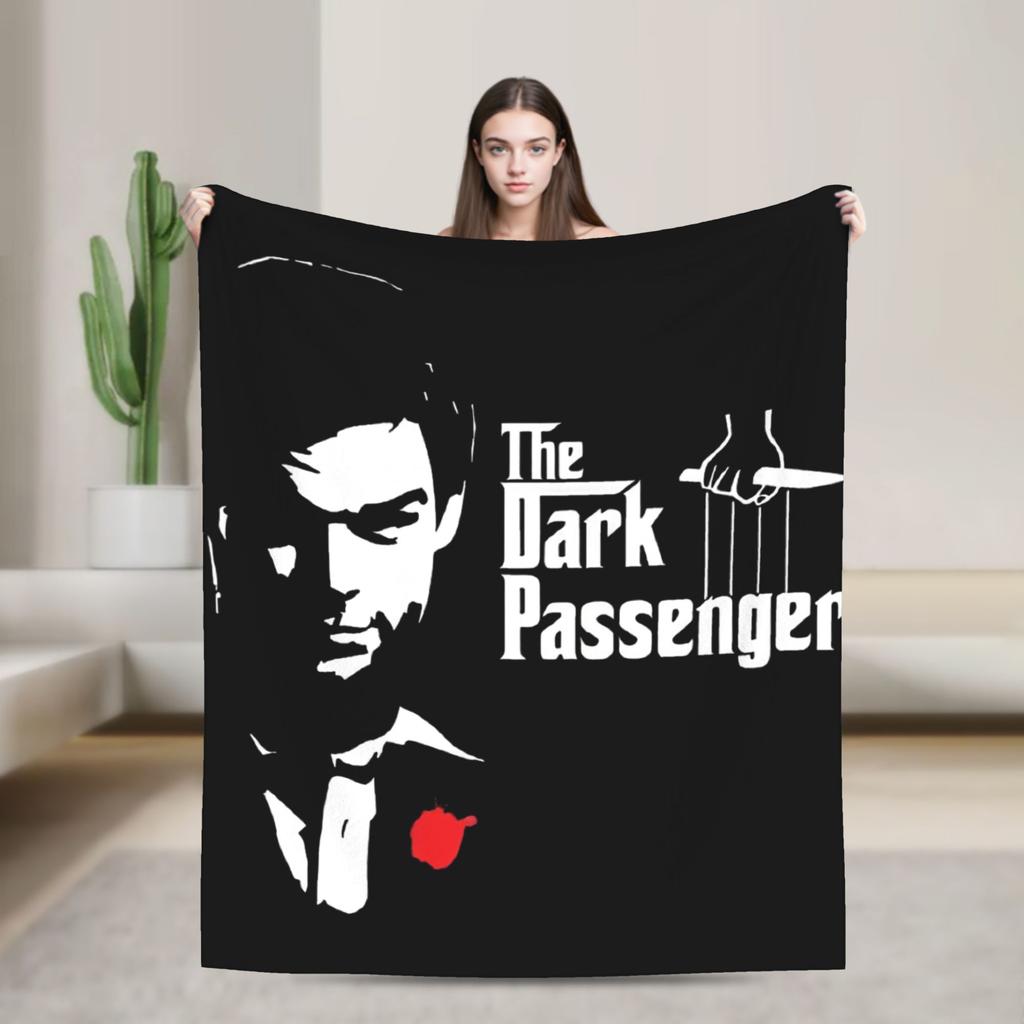 Dexter TV Show Movie Poster  Blanket Flannel Spring Autumn Morgan  Lightweight Thin Throw Blankets for Sofa Car Bedding Throws