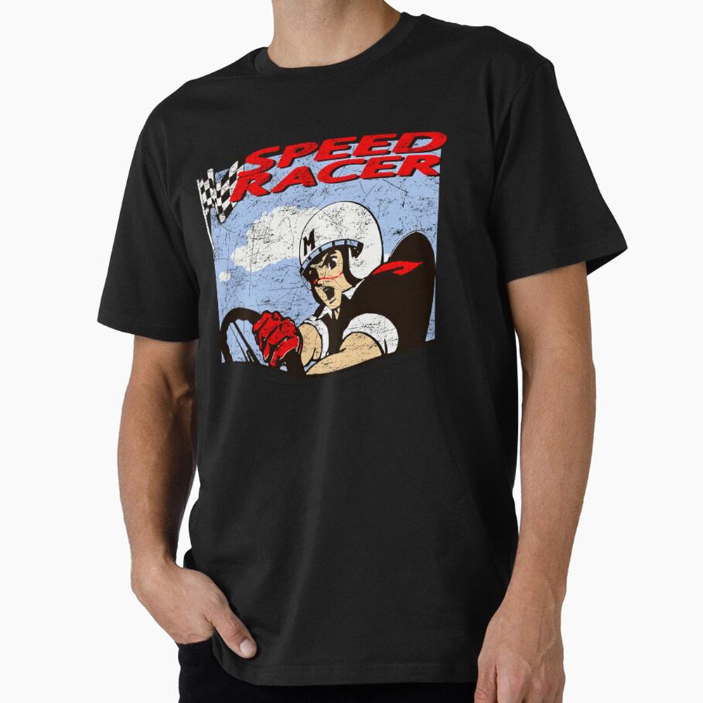 Mach Go Go Go Speed Racer Mach 5 Anime Gift T-shirt Speedy Manga Graphic Clothes 1208 Short Sle