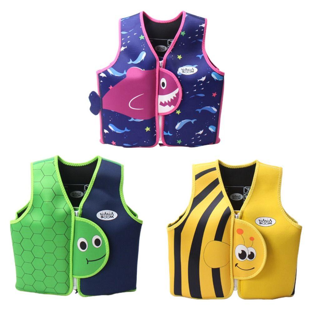 Not Falling Off Child Buoyancy Vest Adjustable Floating Vest Baby Swimming Jackets Child