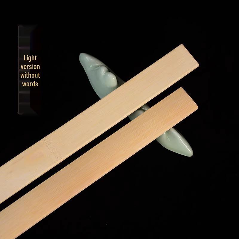 Teacher's Special Guoxue Discipleship Bamboo Ruler - Thickened Version for Classroom Use