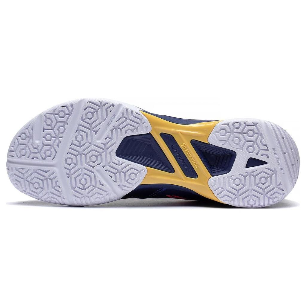 Li Ning Blade Lite Non-Slip Shock Absorbing Durable Low-Top Badminton Shoes Unisex Shoes Blue Red AYZT005-2