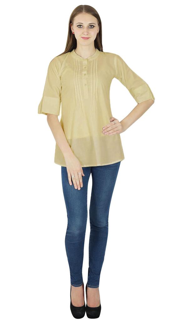 Boho Top Dress Solid Wear Casual Tunic Women Clothing Cotton Summer Sundress