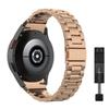 Браслет из нержавеющей стали без зазоров для Samsung Galaxy Watch7 6 4 Classic 46 мм 47 мм/Watch4 5 pro 44 мм 40 мм с загнутым концом
