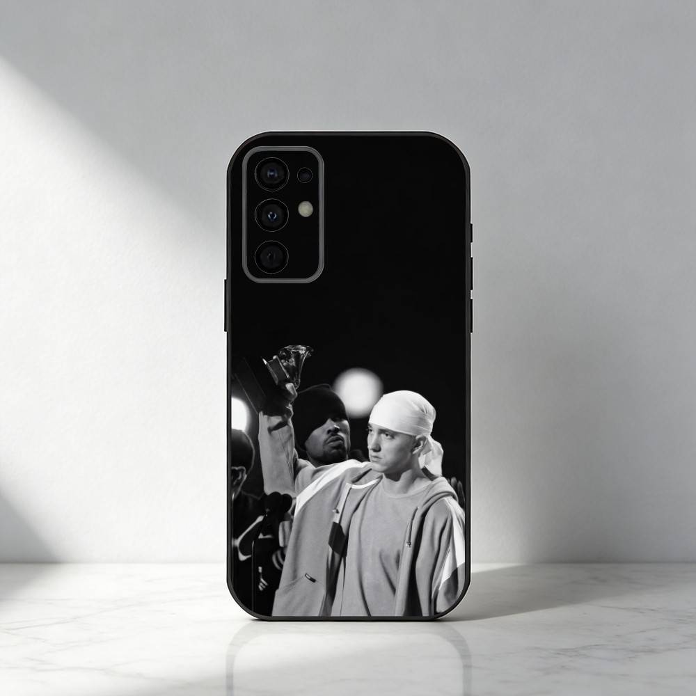 Чехол для телефона Rap God Slim Shady E-Eminem-m для Samsung S25,S24,S21,S22,S23,S20,Ultra,S26,Plus,Fe,Note,5G Черный