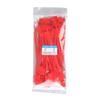 100 Pcs Nylon Marker Cable Zip Ties Self-Locking Zip Tags with Write On Cord Label for Electronics Network Ethernet Wire Organization