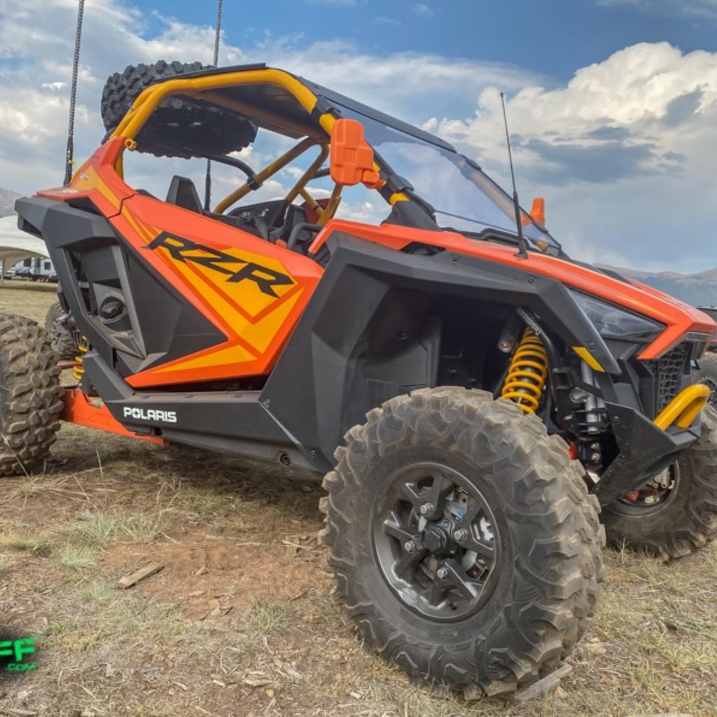 UTV 1.75" 2" ЗеркалаБоковые зеркала заднего вида с бесплатными заклепками для Can Am Maverick X3 для Polaris RZR 800 900 1000 RZR PRO XP 2020