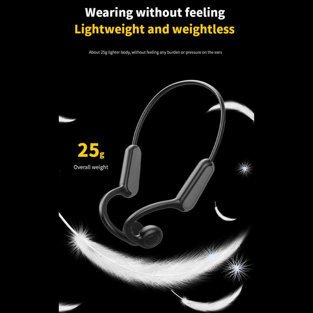 Беспроводные спортивные наушники для бега B8 с костной проводимостью BT со сверхдлительным режимом ожидания