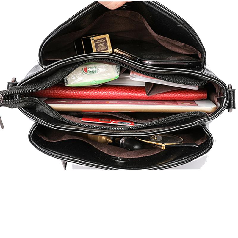 Yogodlns Women's Retro Design Crossbody Bag Trend Quality PU Leather Bucket Shoulder Bags Small Handbags