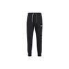 Logo Print Knit Drawstring Joggers Men Bottoms Black DV1361-010
