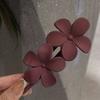 Большой зажим-утка Цветок Зажимы для волос Простой стиль Зажимы-коготки Шпилька для пучка Заколки для волос Аксессуары для волос Для женщин