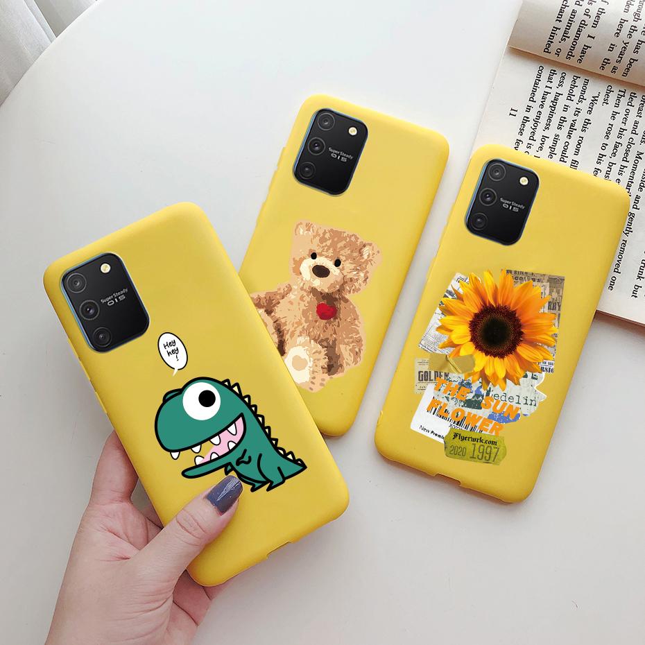 Чехол для Samsung Galaxy S10 Lite на Samsung Note 10 Lite S 10 Lite Чехол Простой Однотонный Матовый Мягкий Силиконовый Задняя Крышка Чехлы для Телефона