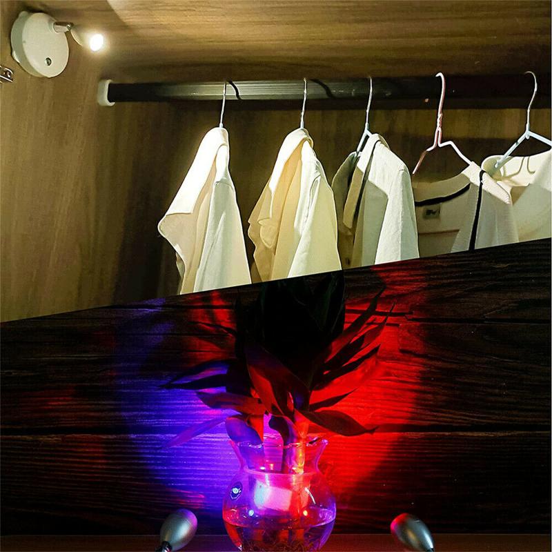 Светодиодный беспроводной прожектор, 13 цветов, 3 режима затемнения, регулируемый угол, пульт дистанционного управления, RGB точечная лампа с