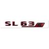 Подходит для задней наклейки с буквами Mercedes Benz C63S GT63S S63LGLE53 SL63S модификация W205 W206 C190 X290 W167 черная красная версия