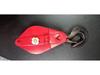 Heavy-Duty Lifting Pulley Block with Bearings and Hook for Manual Hoisting
