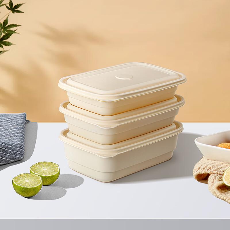 Sai Zhuo 500 мл Биоразлагаемые контейнеры для еды на вынос
