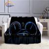 Приборная панель автомобиля, модное одеяло, мотоциклетное одеяло из микрофибры для детей и взрослых, одеяло на четыре сезона