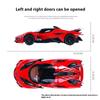 1/32 Scale Apollo Evo Alloy Die Cast Sports Car Model Simulation Sound Door Can Open Racing Birthday Gifts for Children