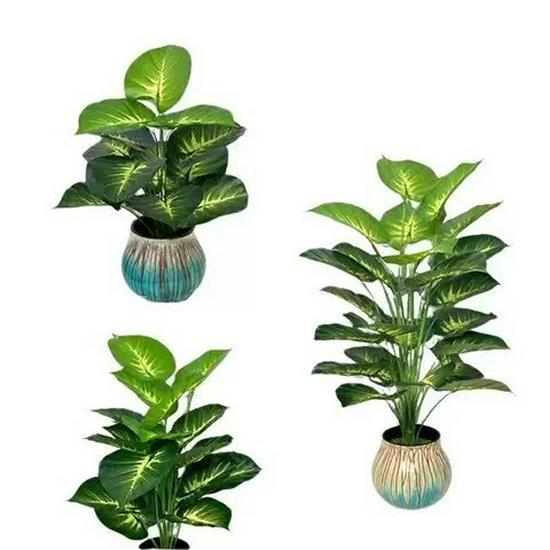 Artificial Green Radish Leaves for Wedding and Home Décor