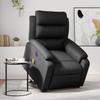 VidaXL Electric Massage Recliner, Relaxation Chair with Backrest, Seat with Armrests Living Room, Modern, 3205063